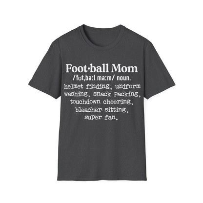 Football Mom Definition Unisex Softstyle T-Shirt