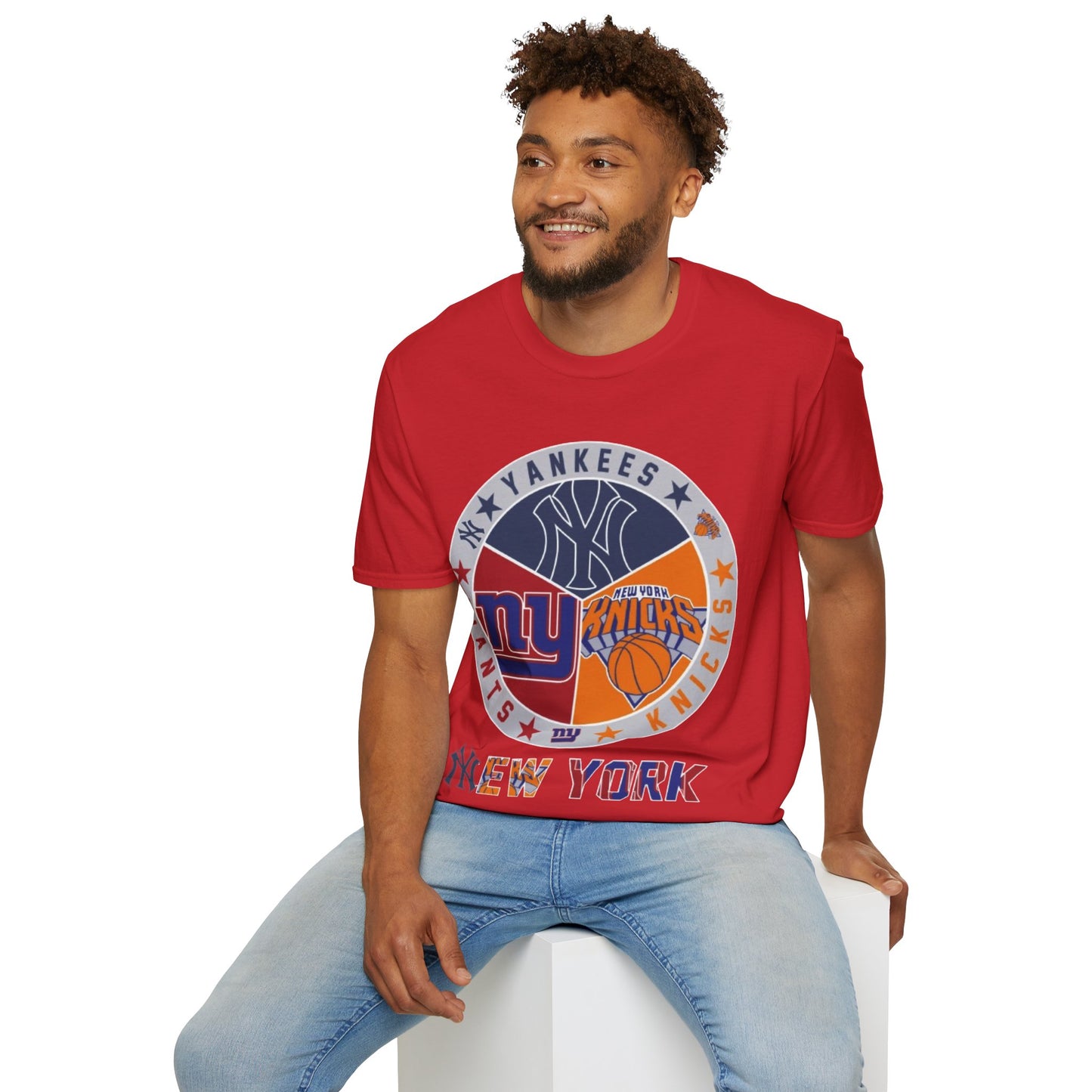 Sports Collage Unisex Softstyle T-Shirt