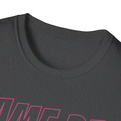 Game day, pink Unisex Softstyle T-Shirt