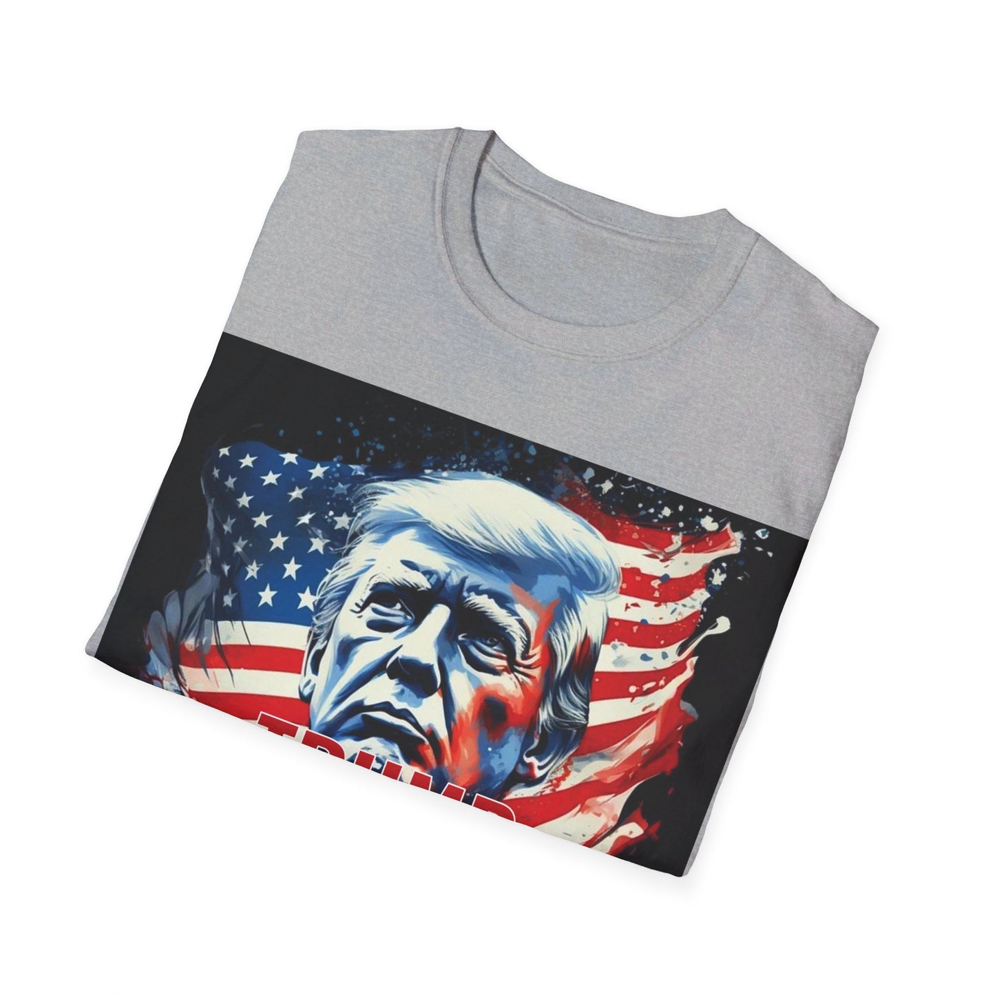 Trump 2024 no more BS Unisex Softstyle T-Shirt