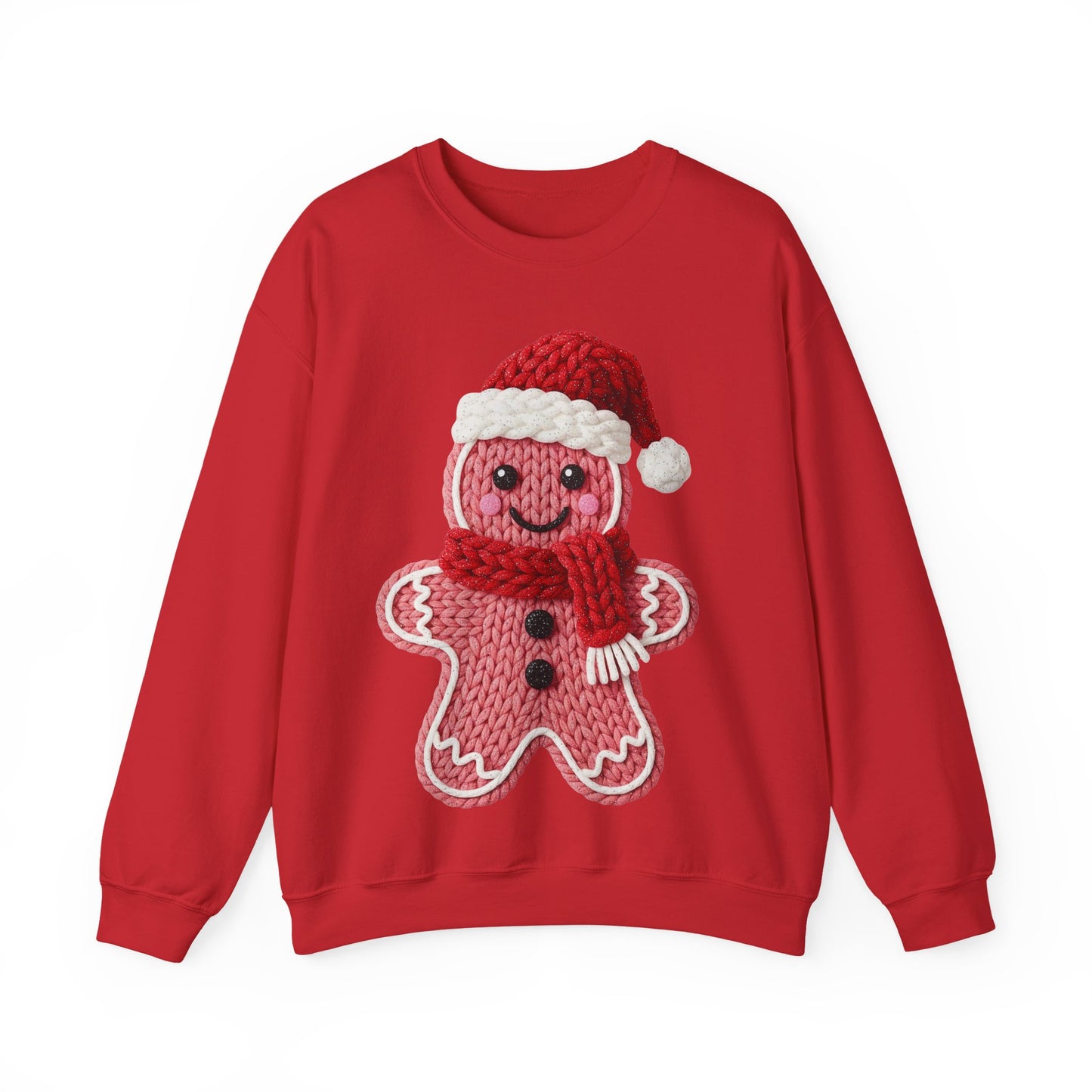 Yarn Gingerbread Unisex Heavy Blend™ Crewneck Sweatshirt