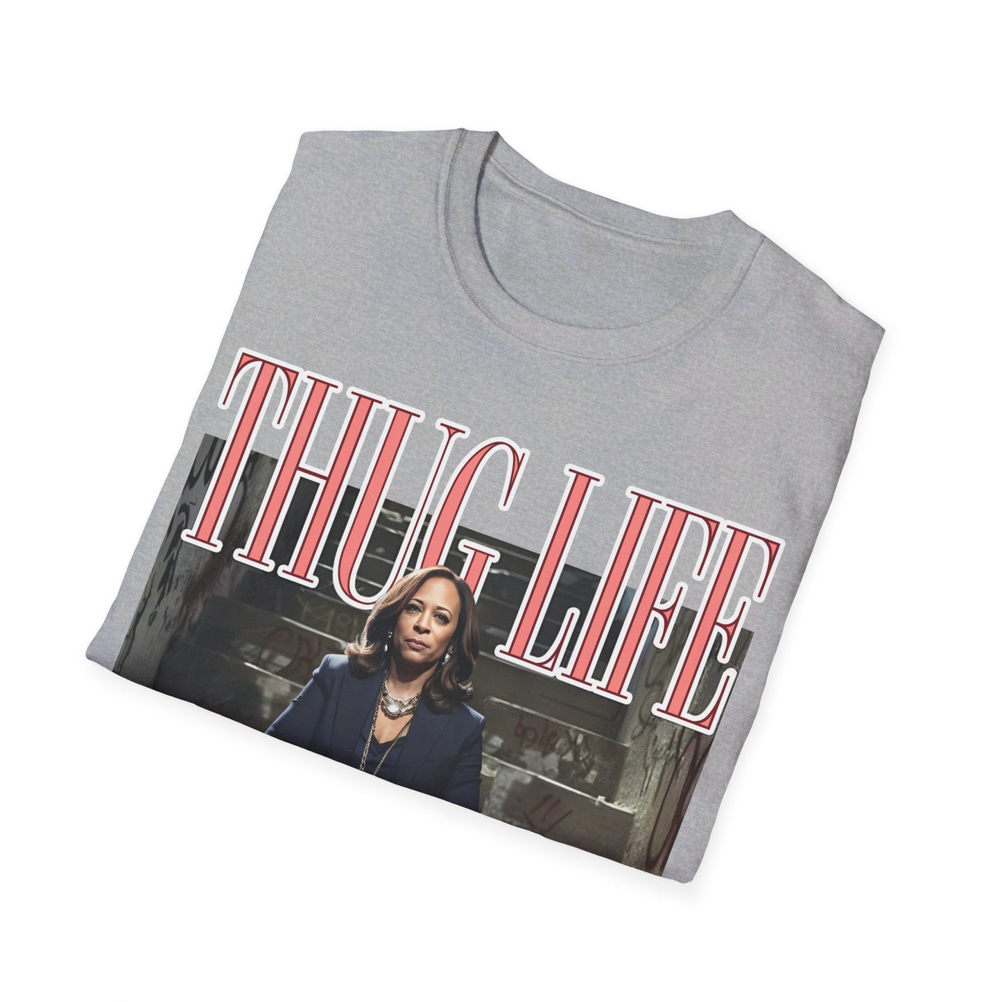 Kamala thug life Unisex Softstyle T-Shirt