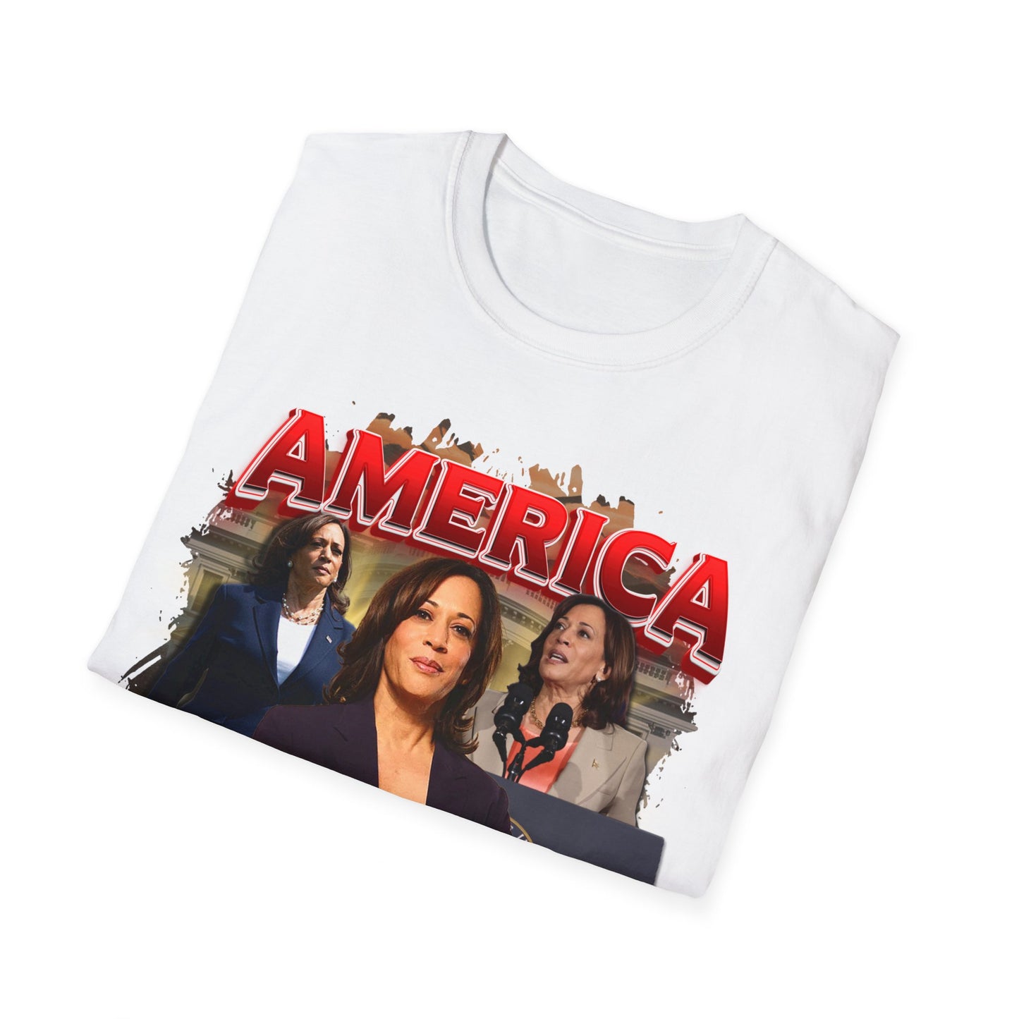 America needs a shero Unisex Softstyle T-Shirt