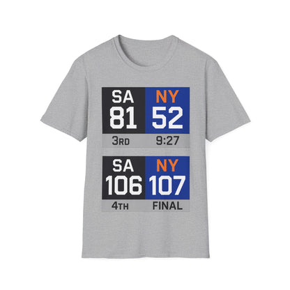 Final Score Game 5 Unisex Softstyle T-Shirt