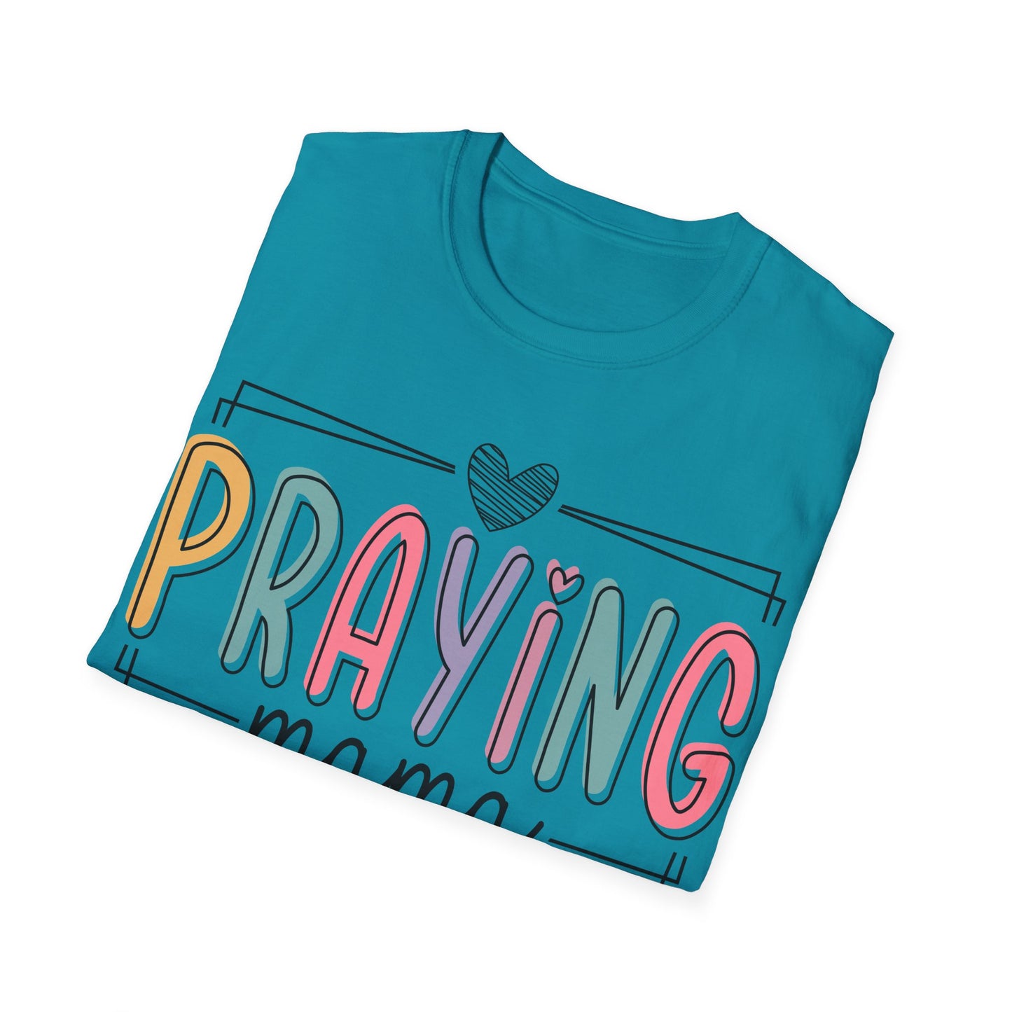 Praying Mama Unisex Softstyle T-Shirt