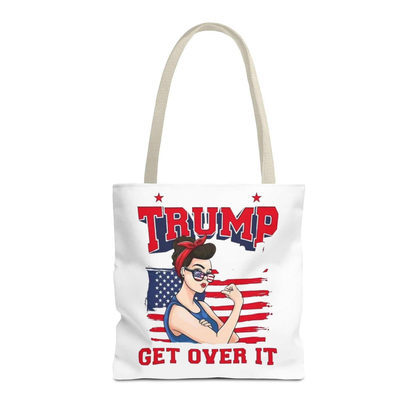 Trump get over it Tote Bag (AOP)