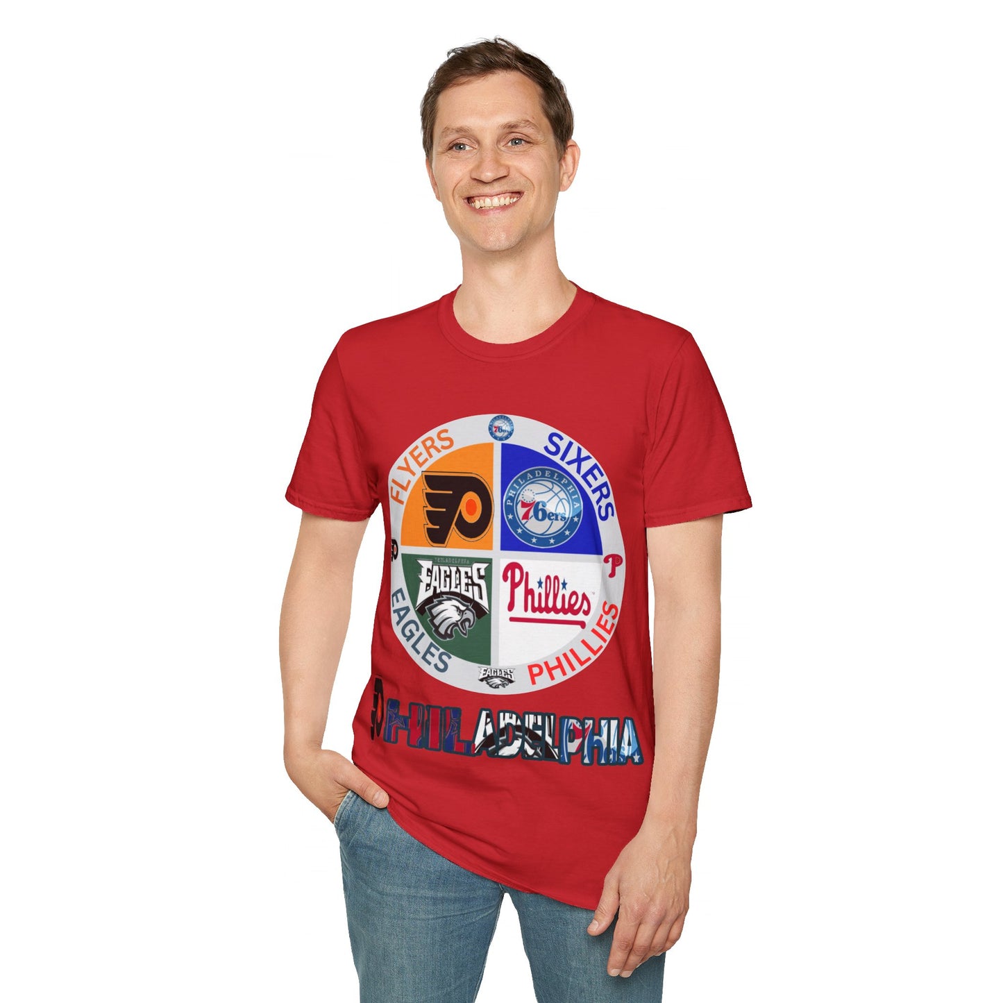 Sports Collage Pa. Unisex Softstyle T-Shirt