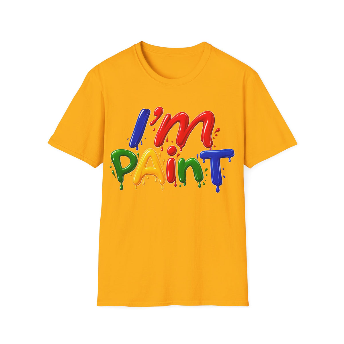 I'm Paint Unisex Softstyle T-Shirt