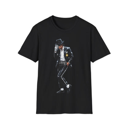 Michael Jackson Moonwalk Unisex Softstyle T-Shirt