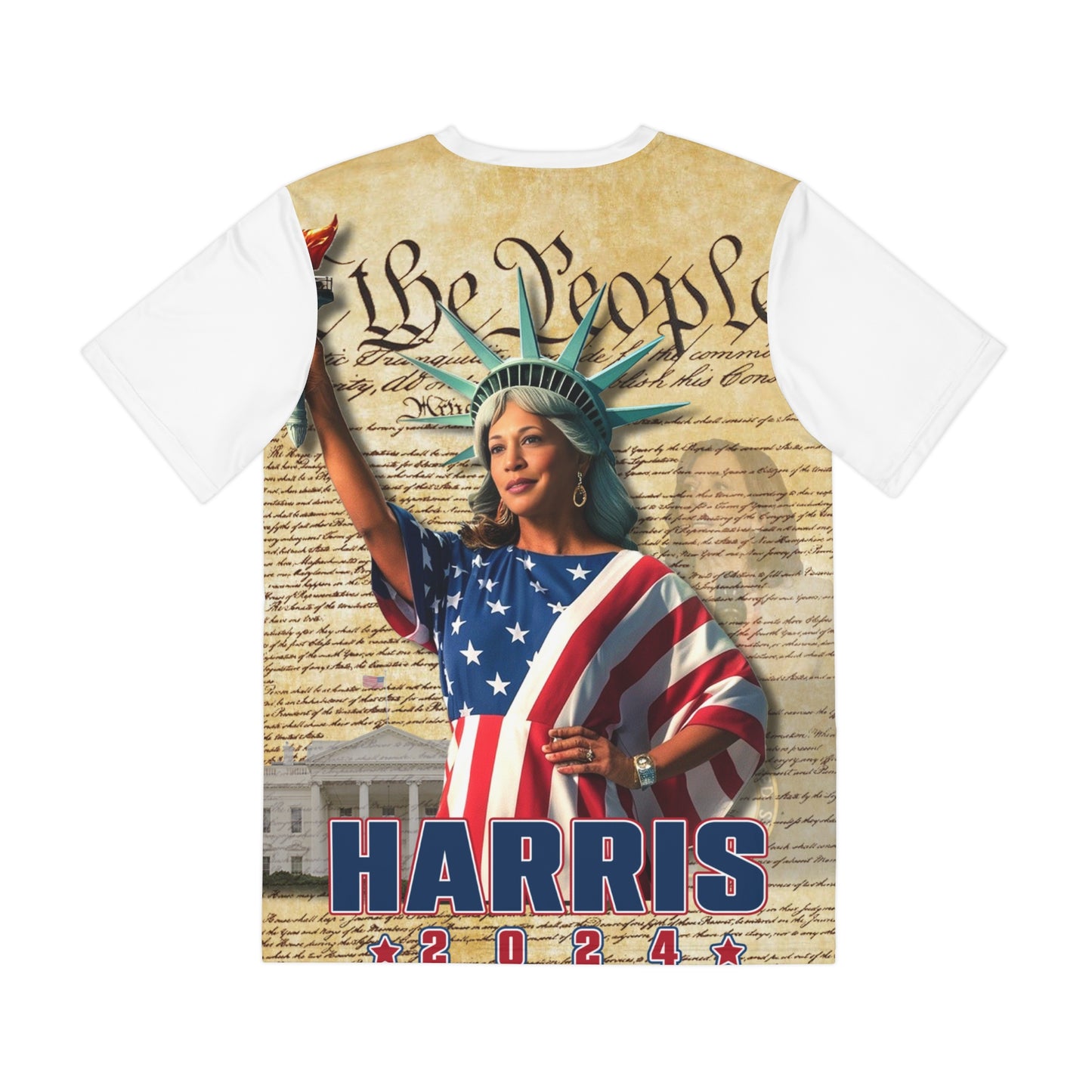 HK Liberty Men's Polyester Tee (AOP)