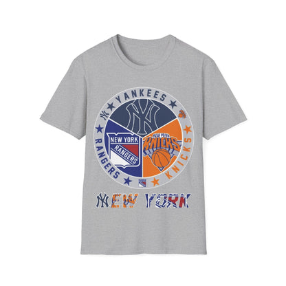 Sports Collage Unisex Softstyle T-Shirt