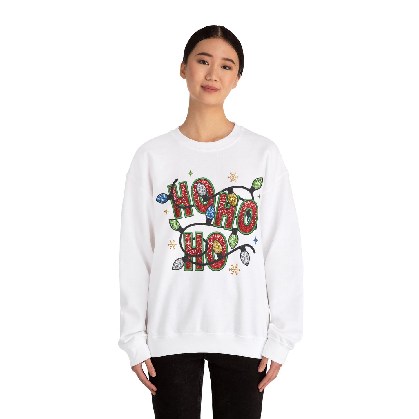 Ho ho ho Unisex Heavy Blend™ Crewneck Sweatshirt