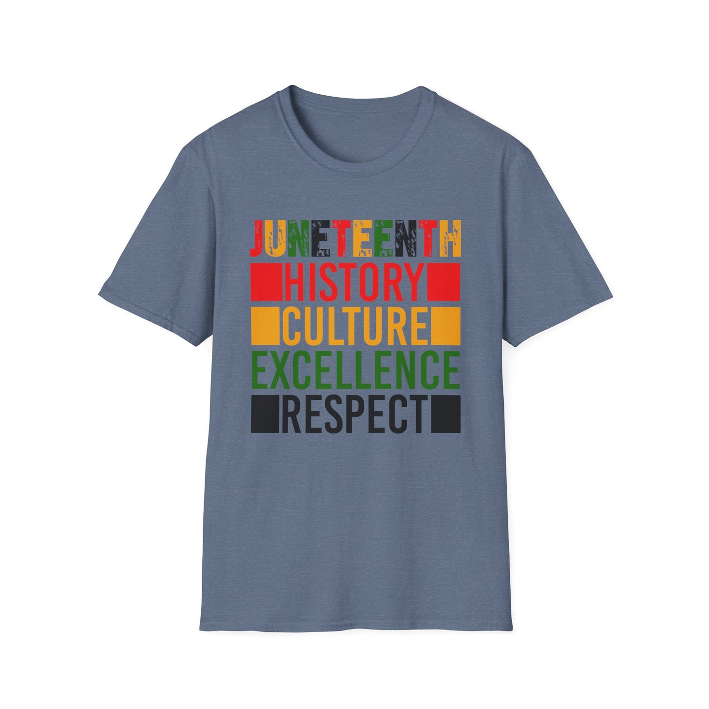 Juneteenth Unisex Softstyle T-Shirt | Empowering History & Culture Tee, Black History Month Apparel, Gift for Activists, Commemorative Shirt
