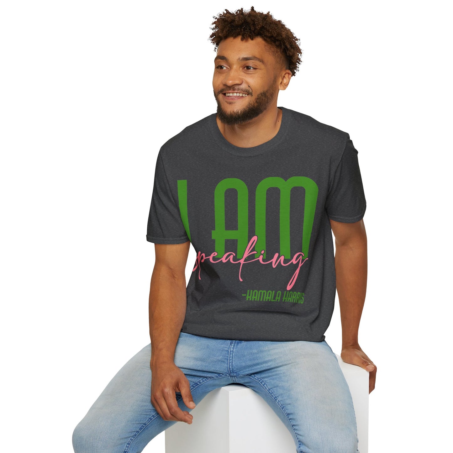 I am speaking Unisex Softstyle T-Shirt