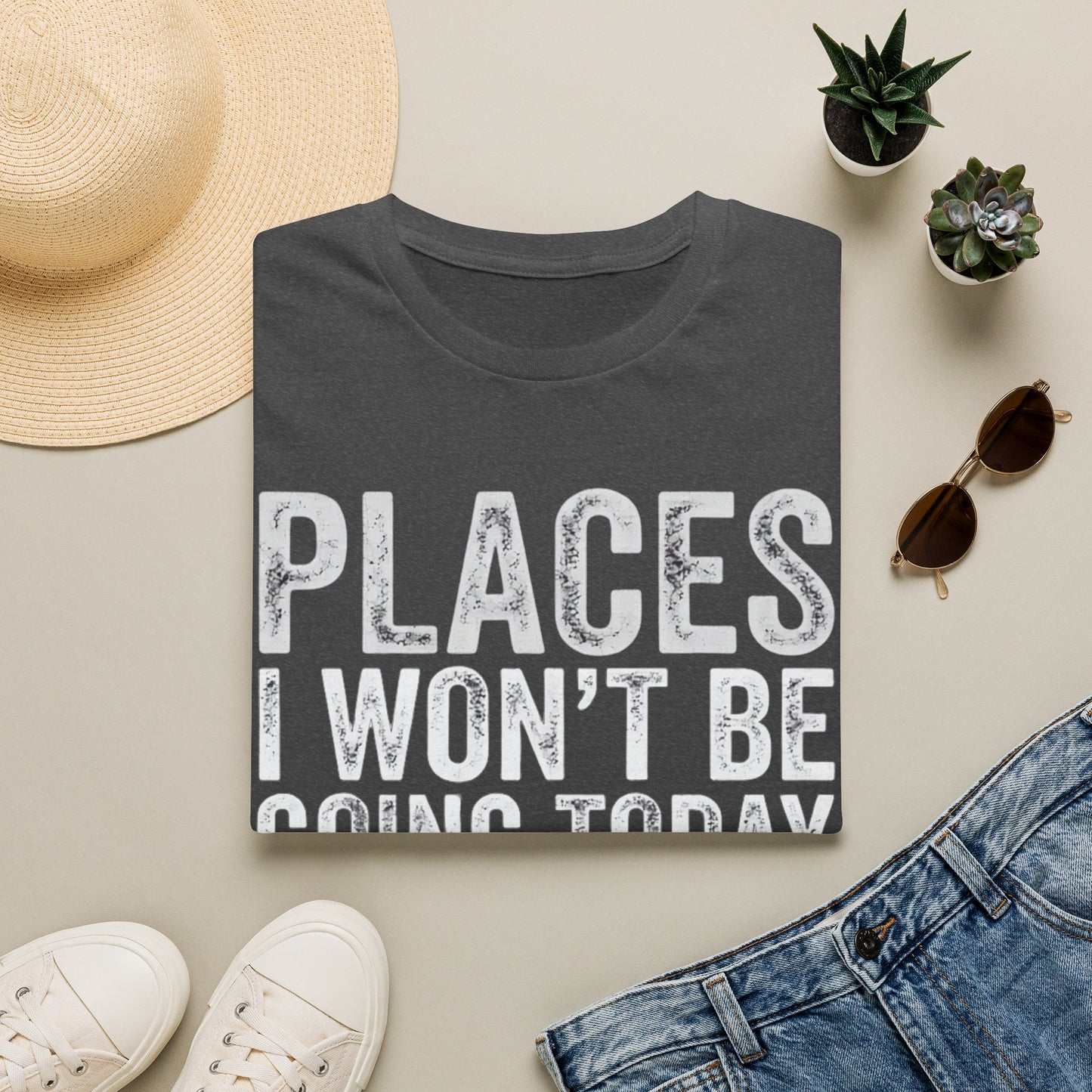 Places I won't be going Unisex Softstyle T-Shirt
