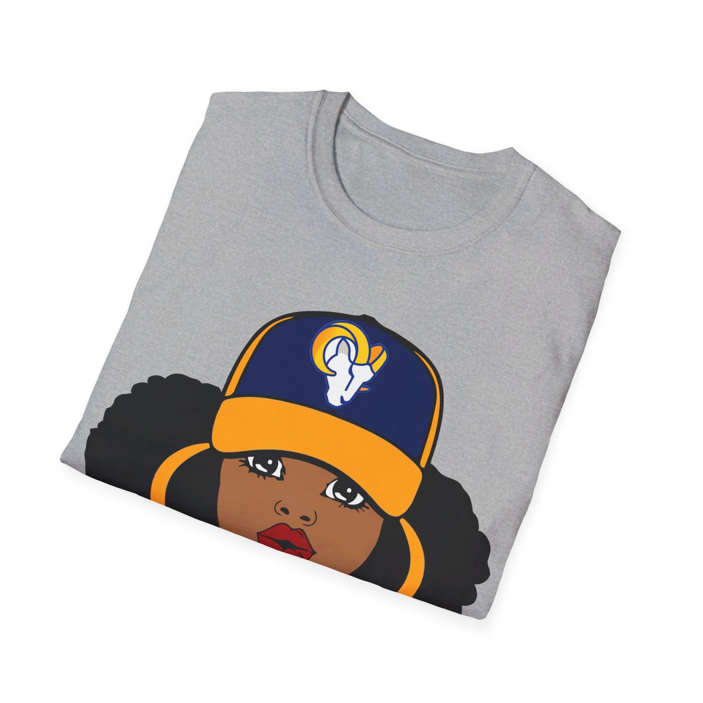 Puff woman LA Unisex Softstyle T-Shirt