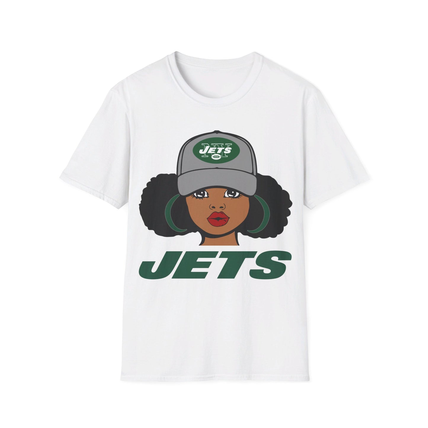 Puff woman nyj Unisex Softstyle T-Shirt