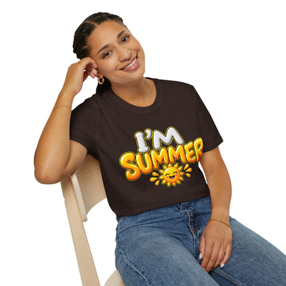 I'm Summer Unisex Softstyle T-Shirt