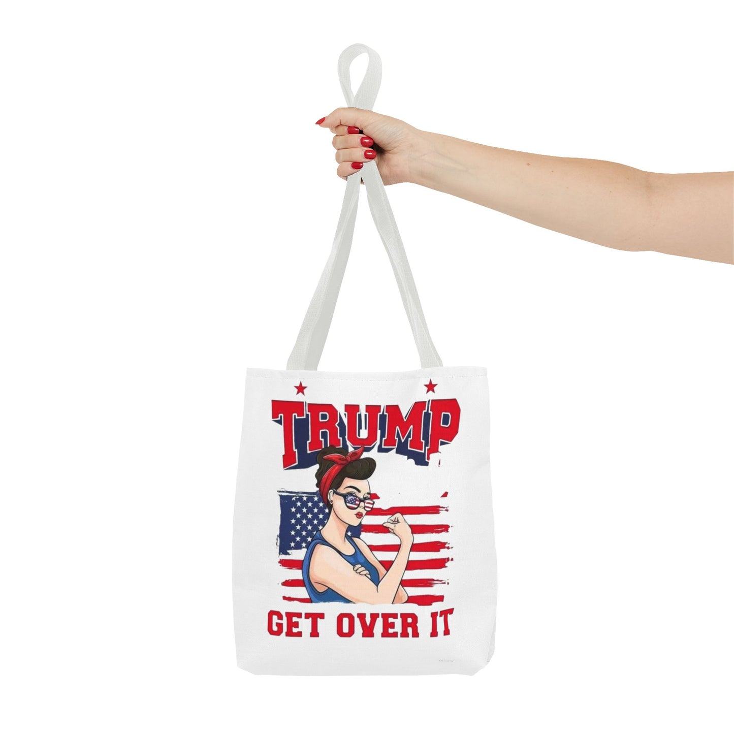 Trump get over it Tote Bag (AOP)