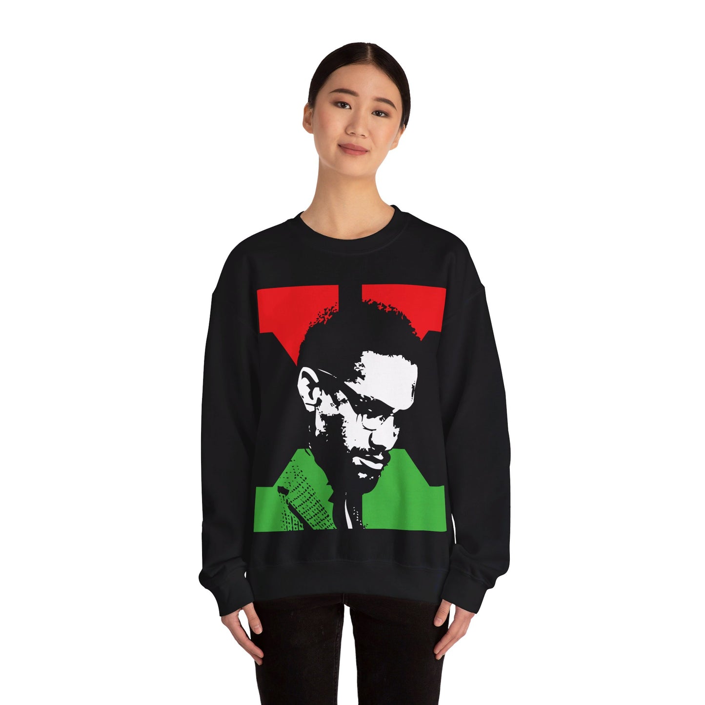 Malcolm X silhouette sweatshirt