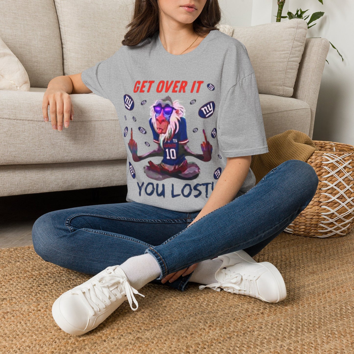 Get over it  Unisex Softstyle T-Shirt