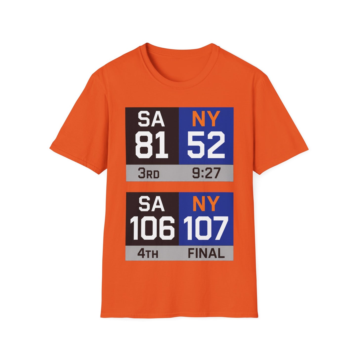 Final Score Game 5 Unisex Softstyle T-Shirt