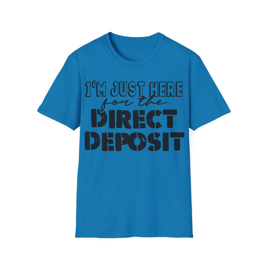 Direct Deposit Unisex Softstyle T-Shirt