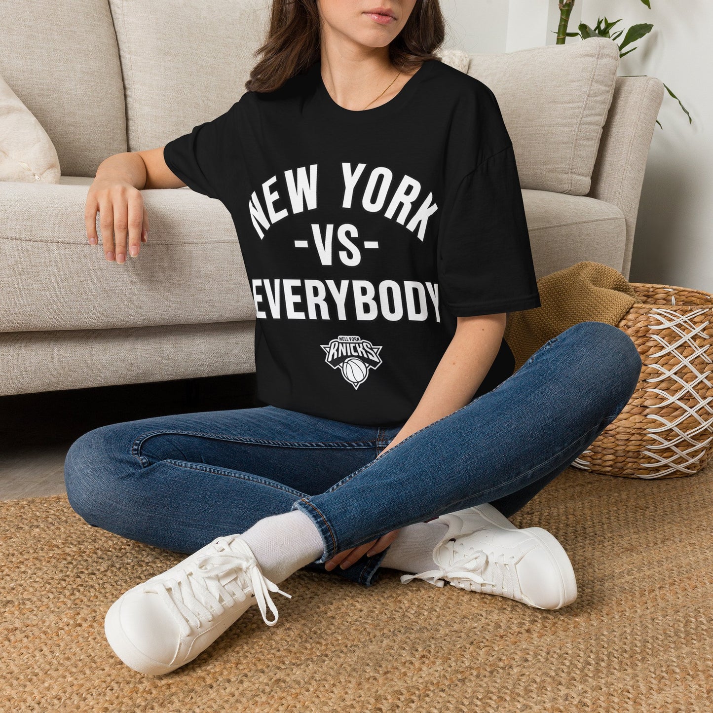 New York vs Everybody Unisex Softstyle T-Shirt