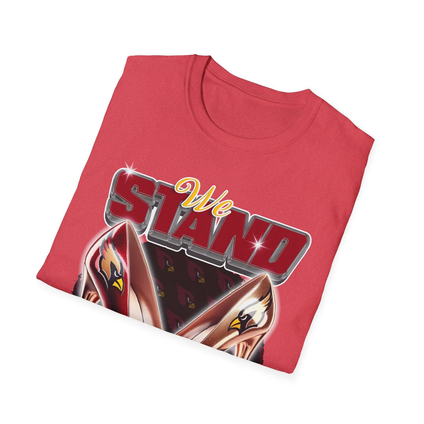 Stand on Business card Unisex Softstyle T-Shirt