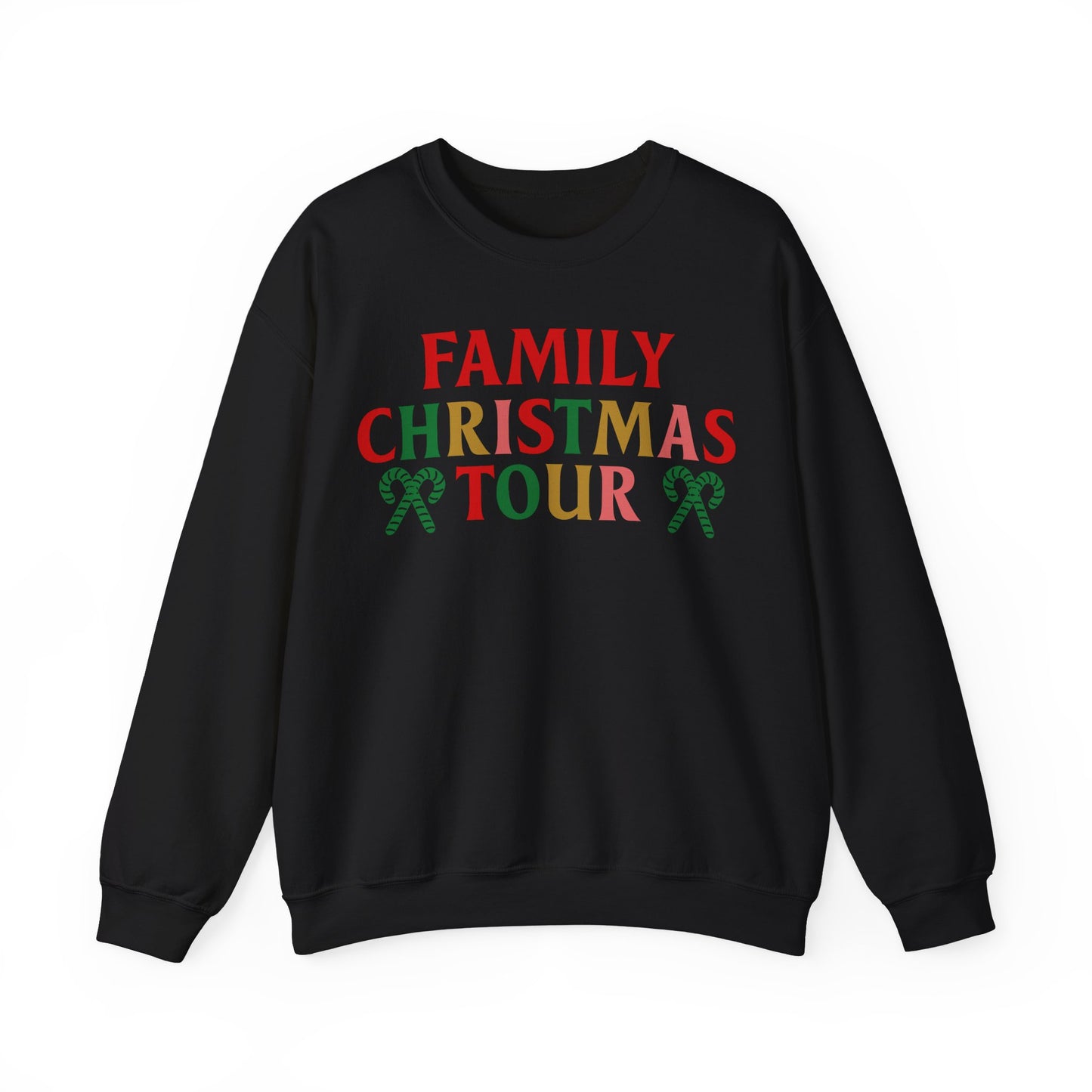 Family Christmas Tour 2024 Unisex Heavy Blend™ Crewneck Sweatshirt