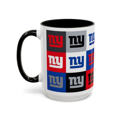 ny repeat Colorful Mugs (11oz, 15oz)