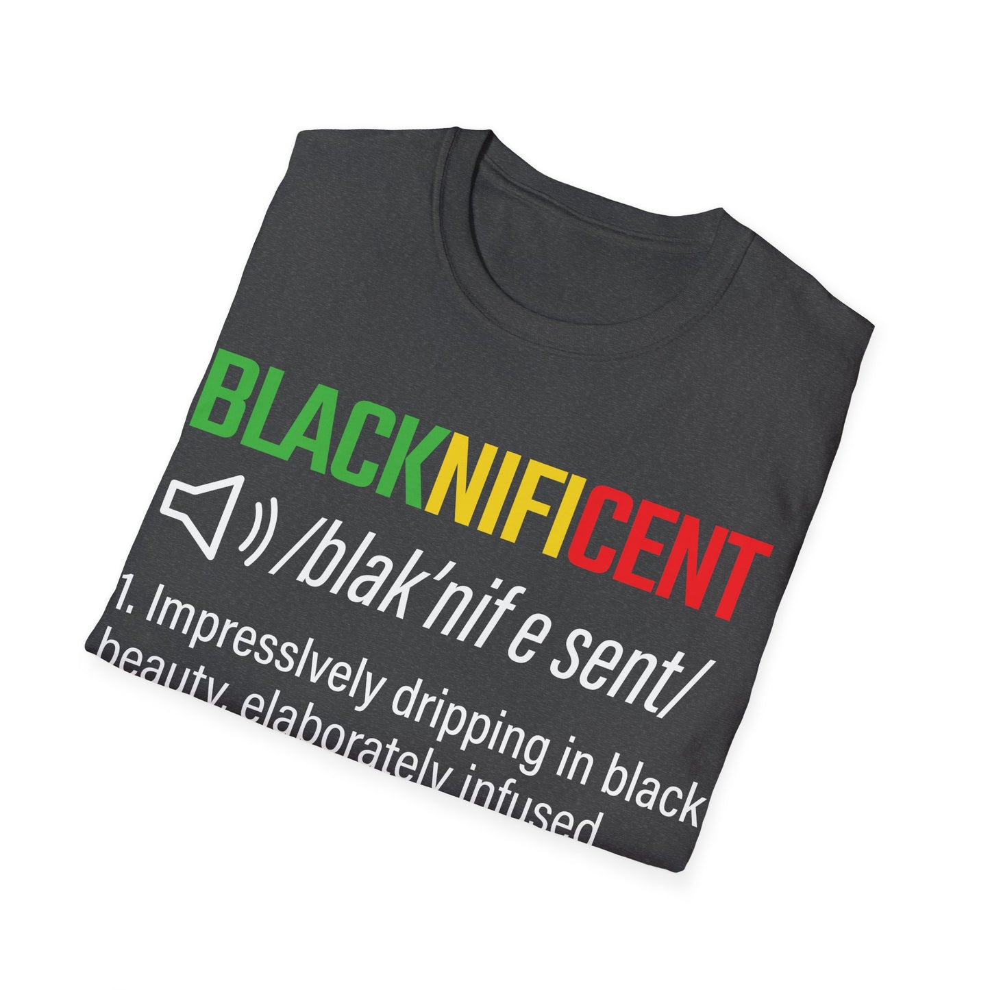 Blacknificent Unisex Softstyle T-Shirt