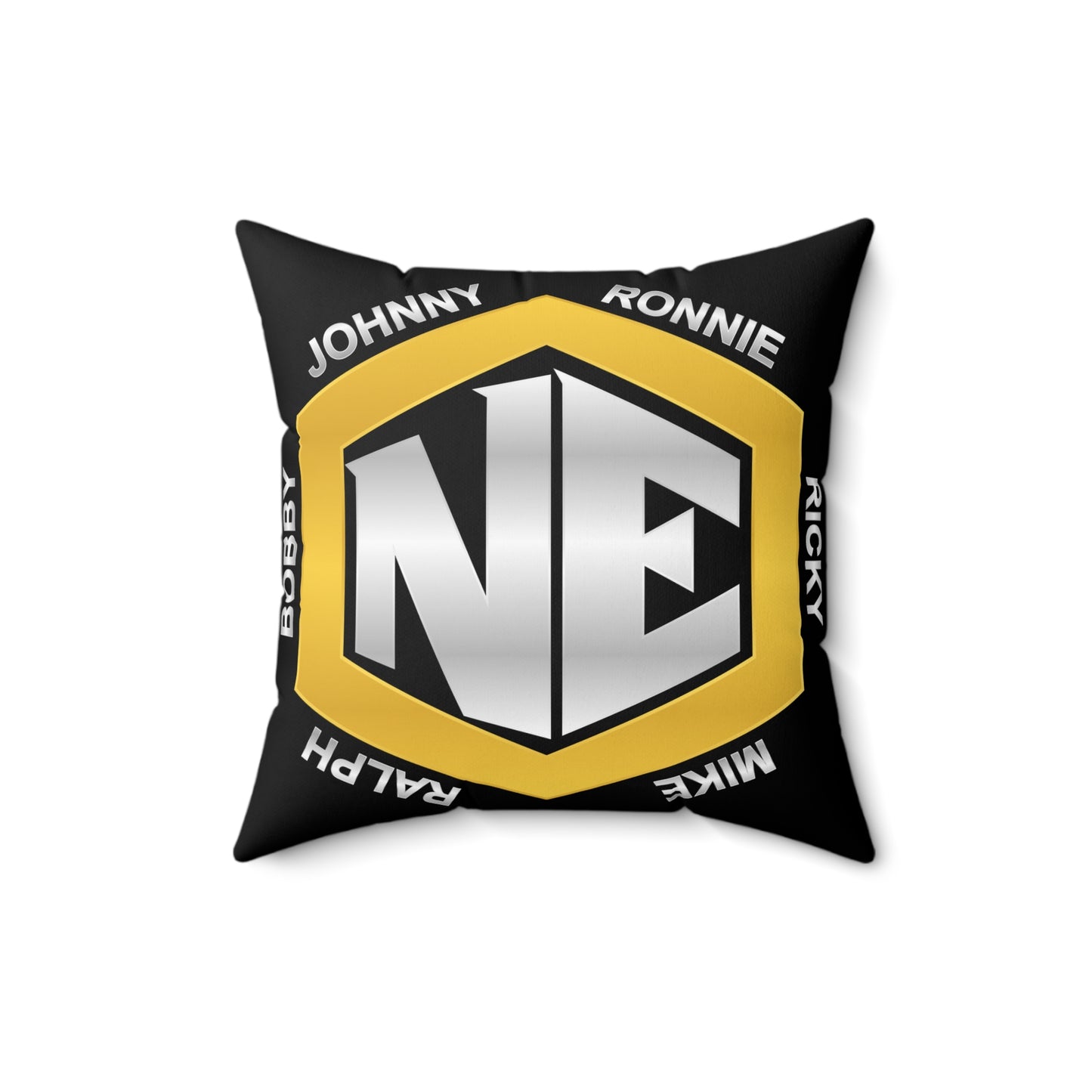 NE New Edition Spun Polyester Square Pillow