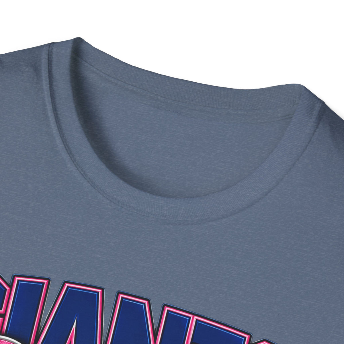 Giants Cancer Awareness Unisex Softstyle T-Shirt