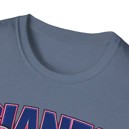 Giants Cancer Awareness Unisex Softstyle T-Shirt