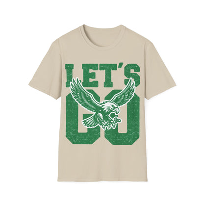 Let's Go unisex Softstyle T-Shirt - Perfect for Game Day