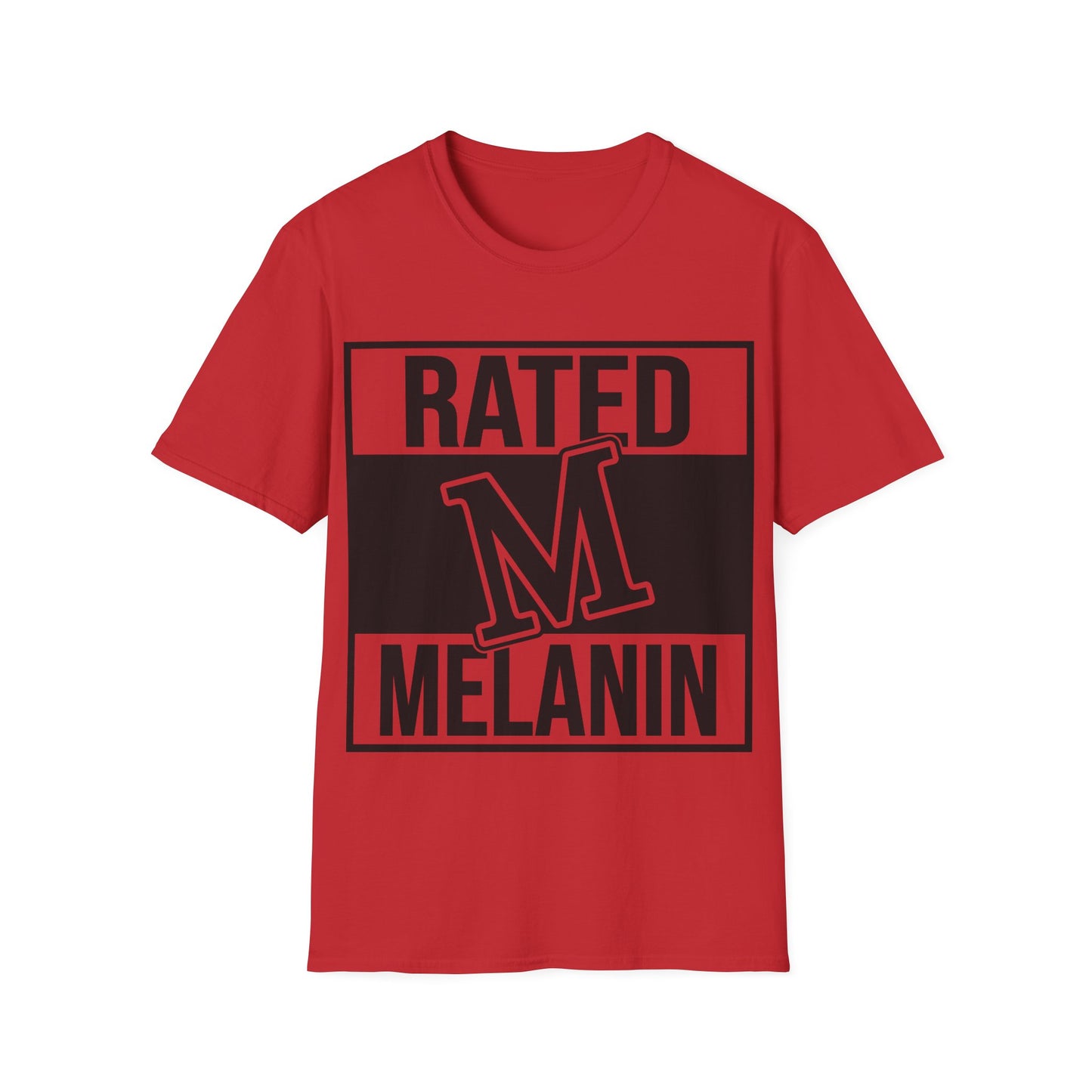 Rated M Melanin Unisex Softstyle T-Shirt