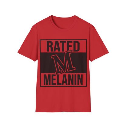 Rated M Melanin Unisex Softstyle T-Shirt