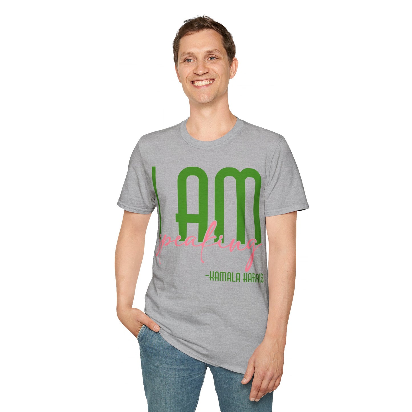 I am speaking Unisex Softstyle T-Shirt