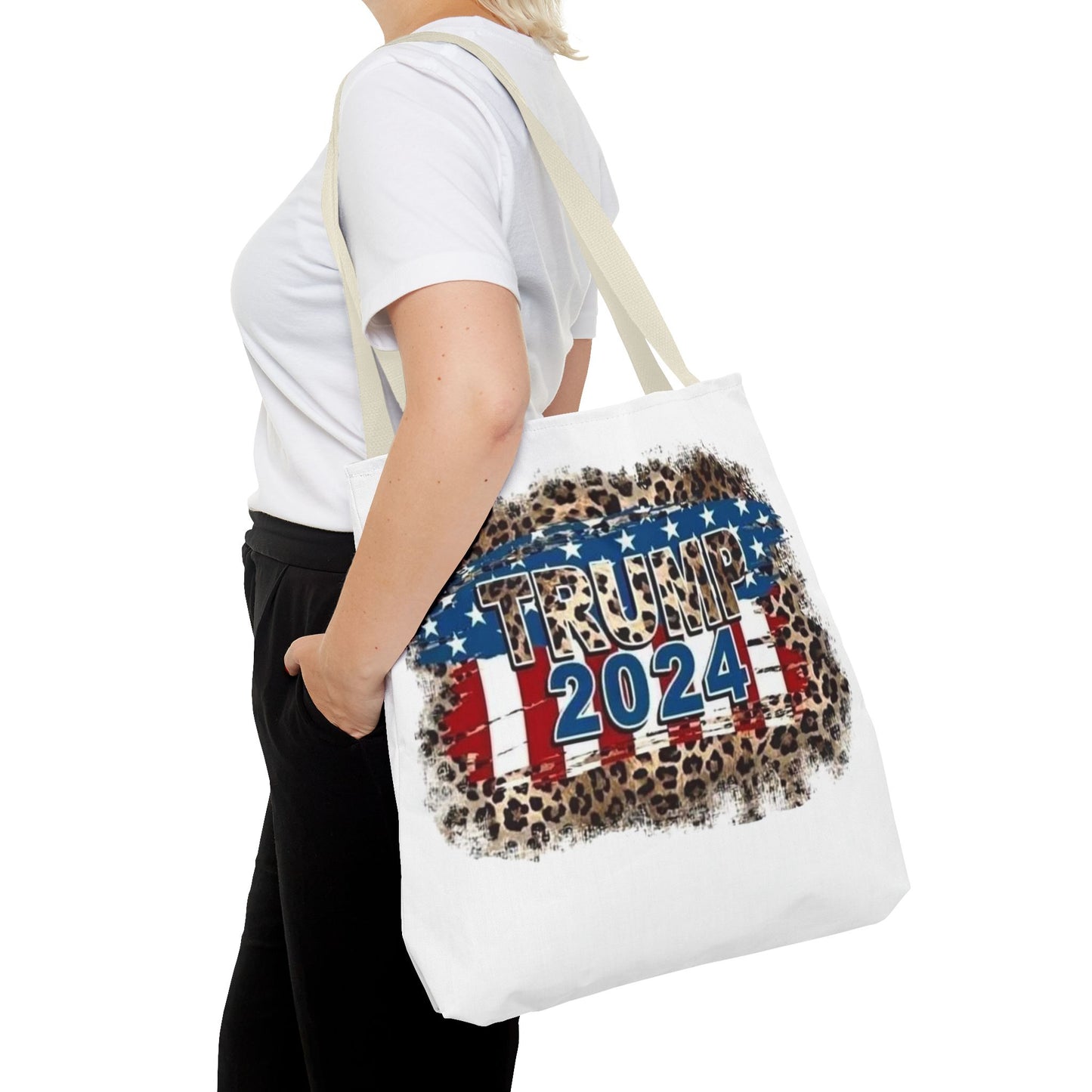 Trump 2024 Tote Bag (AOP)