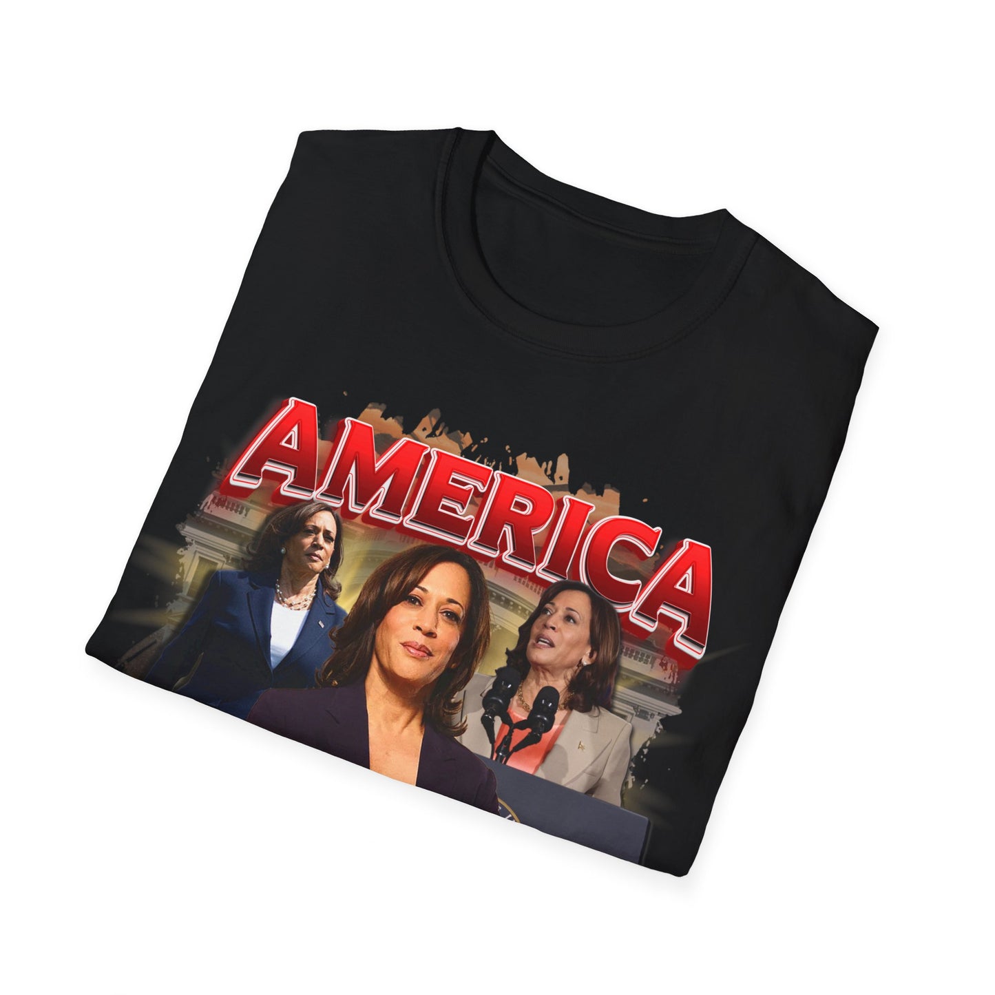 America needs a shero Unisex Softstyle T-Shirt