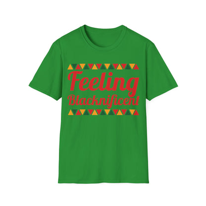 Feeling Blacknificent red Unisex Softstyle T-Shirt