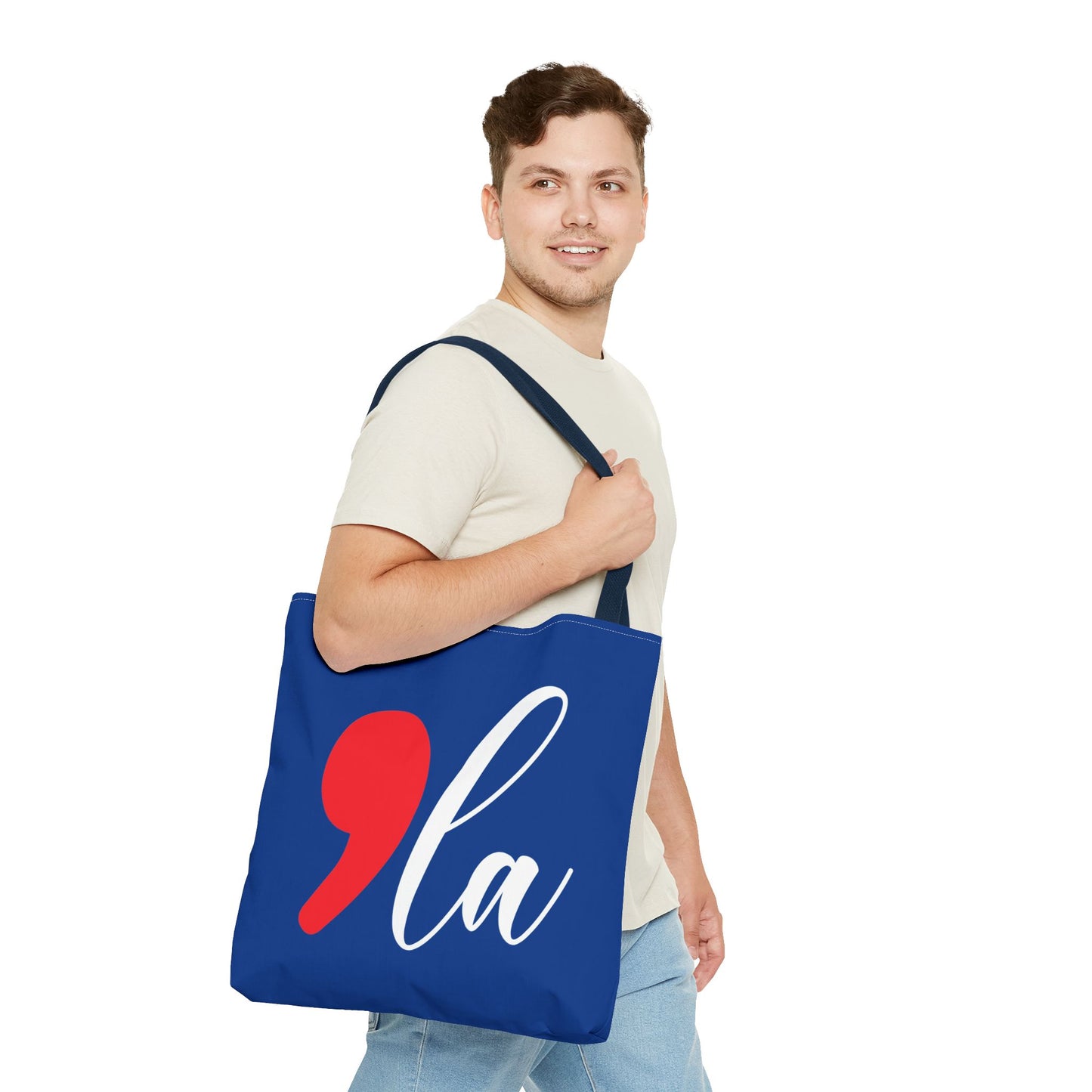 Comma la Tote Bag (AOP)