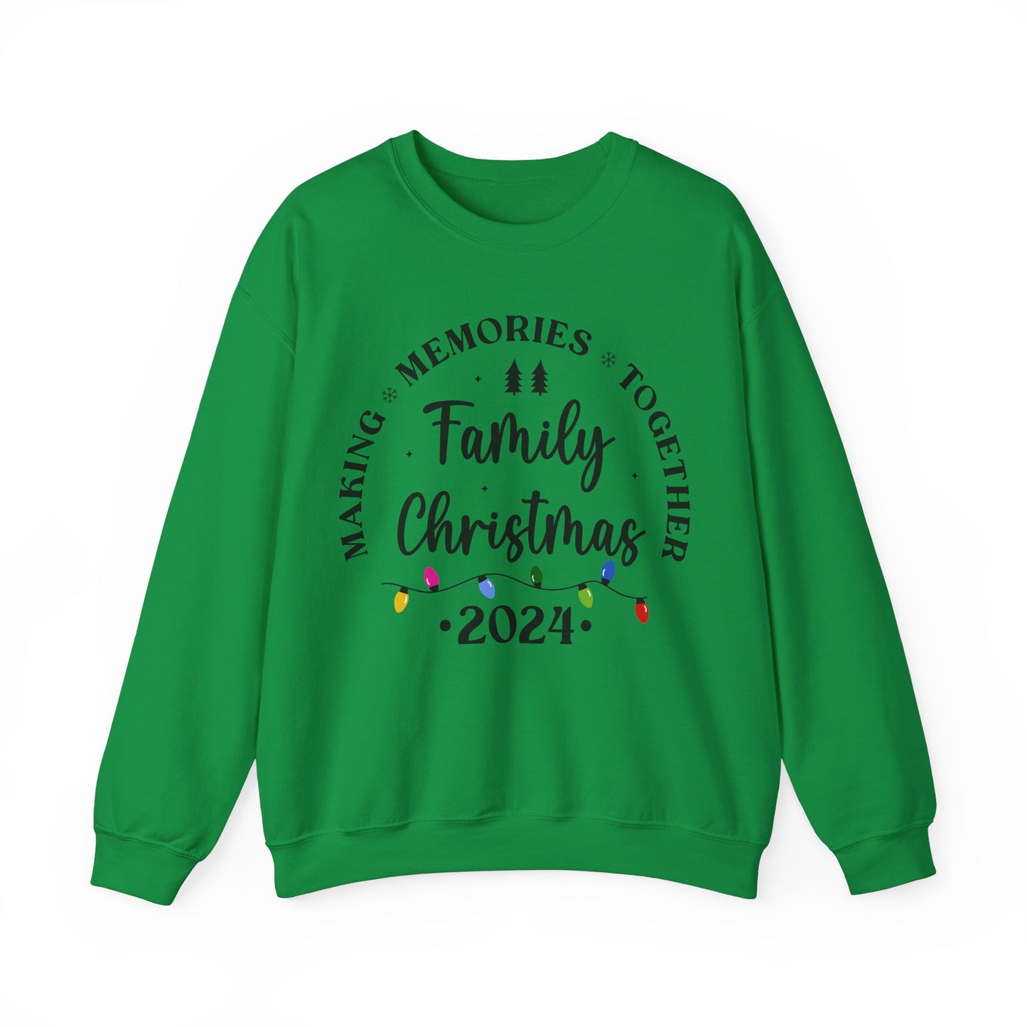 Family Christmas 2024  Unisex Heavy Blend™ Crewneck Sweatshirt