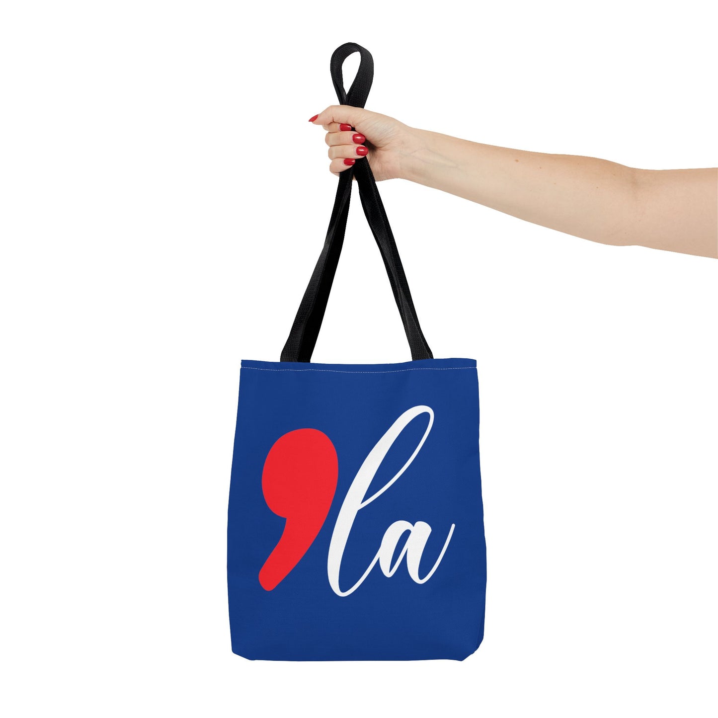 Comma la Tote Bag (AOP)