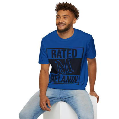 Rated M Melanin Unisex Softstyle T-Shirt
