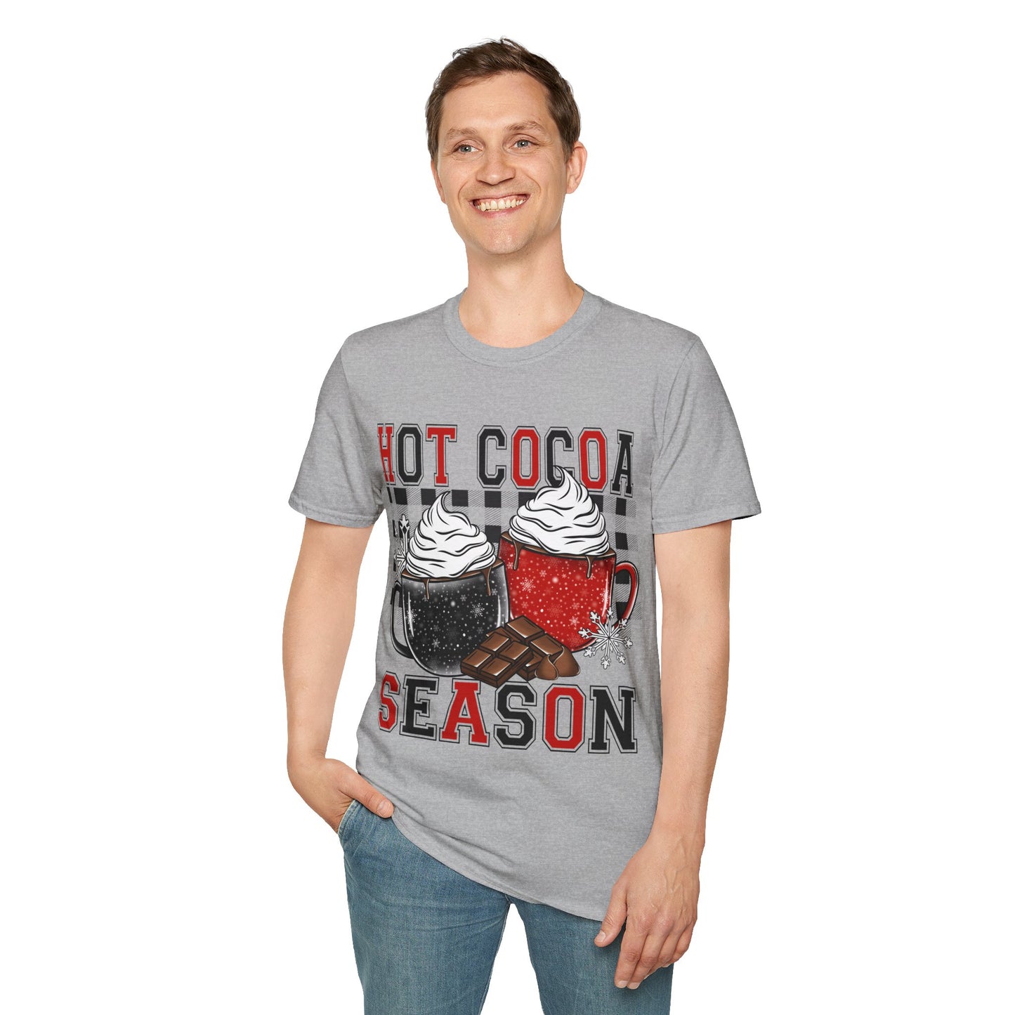 Hot cocoa season Unisex Softstyle T-Shirt