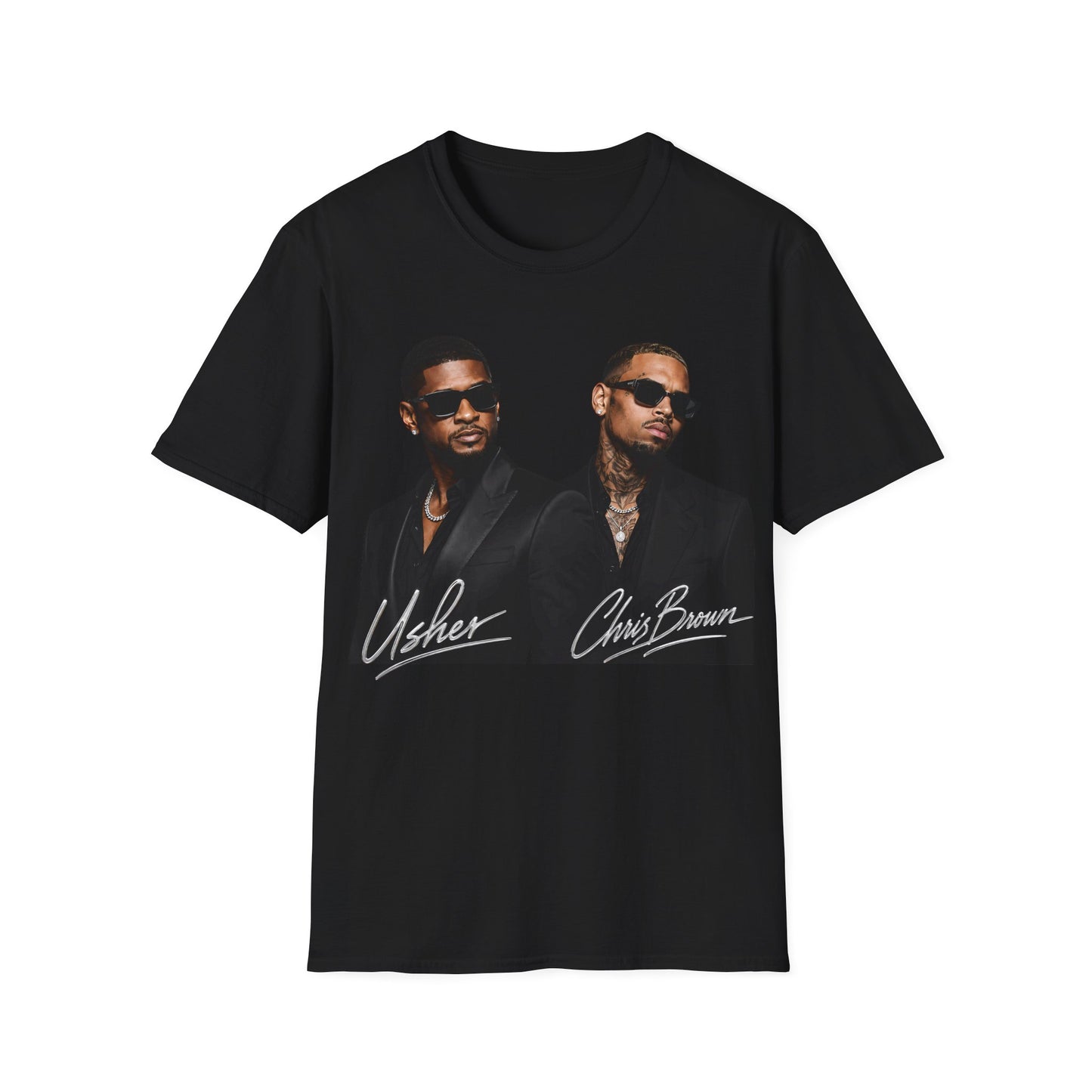 Usher & Chris Unisex Softstyle T-Shirt