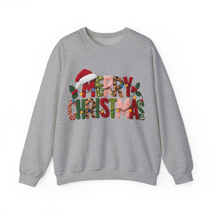 Merry Christmas, yarn Unisex Heavy Blend™ Crewneck Sweatshirt
