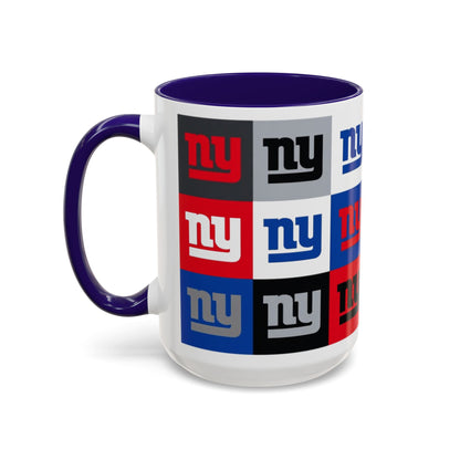 ny repeat Colorful Mugs (11oz, 15oz)